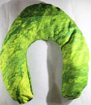 Kirschkern- Nackenkissen grün