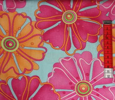 Patchworkstoff Blumen