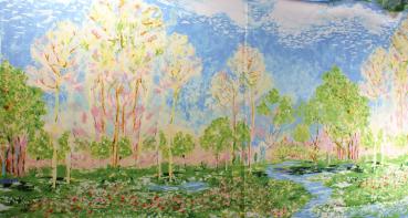 Patchworkstoff "Tribute to Monet"