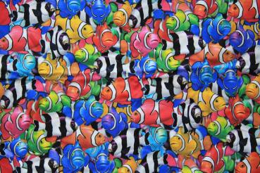 Patchworkstoff Fische
