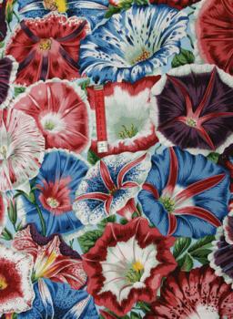 Patchworkstoff grosse Blumen