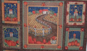 Patchworkstoff Herbstpanel 2