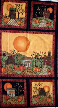 Patchworkstoff Herbstpanel