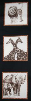 Patchworkstoff Panel "Kenya"