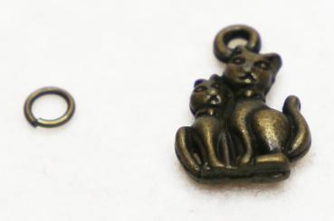 Figur - Anhänger Katzen