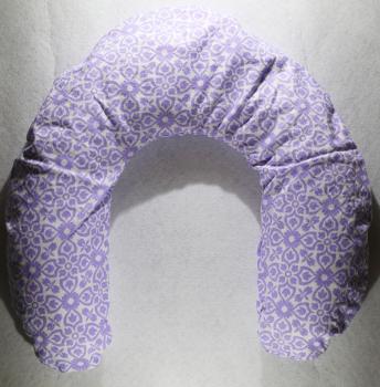 Kirschkern- Nackenkissen Lavendel