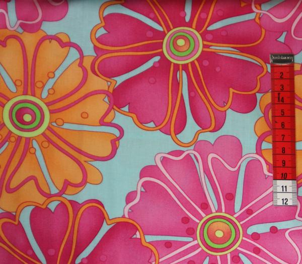 Patchworkstoff Blumen
