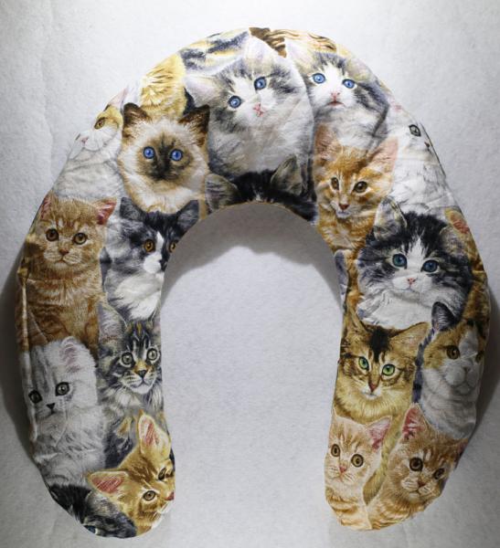 Kirschkern- Nackenkissen Katzen
